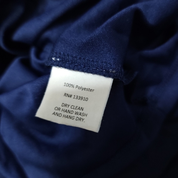 NWOT Show Me Your MuMu Heather Halter Dress Navy Small - Picture 9 of 10